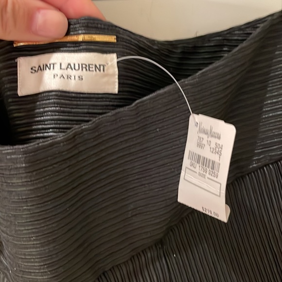 YSL yves Saint Laurent  Saint Laurent paris short skirt size 42 Italy - Picture 3 of 7